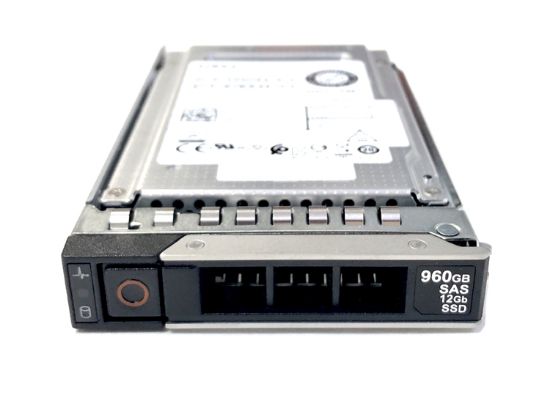 Picture of Dell 33G43 Read Intensive 960GB SAS 12GBPS TLC 512e RM6 Hot Plug SSD | Refurbished