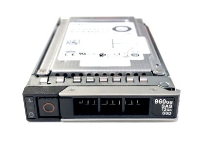 Picture of Dell 345-BCVV 960GB SAS 12GBPS Mix Use TLC 512e Hot Plug SSD | Brand New