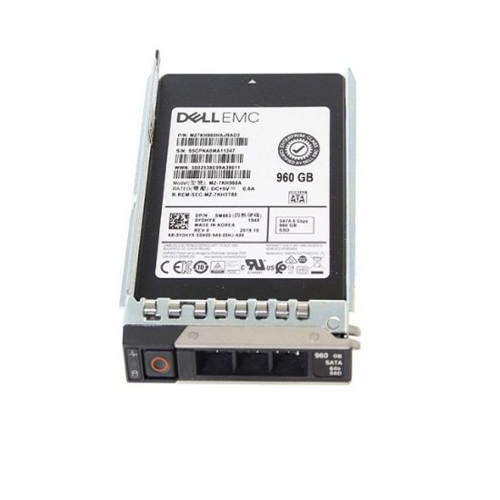 Picture of Dell 9MY4P Read Intensive 960GB SATA 6GBPS 512e Hot Plug SSD | Brand New With 1 Year Warranty