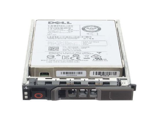 Picture of H07XR Dell 800GB Mix Use TLC SAS 12GBPS MLC Advanced Format 512E Hot Plug SSD | Refurbished