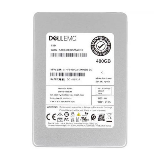 Picture of HFS480G3H2X069N Hynix 480GB SATA 6GBPS Internal Enterprise SSD | Refurbished
