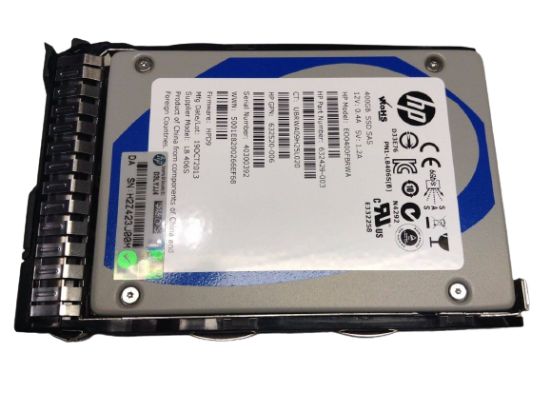 Picture of HP 632630-001 Factor SAS 6GBPS 400GB Hot Swap Enterprise Performance SSD | New Bulk Pack
