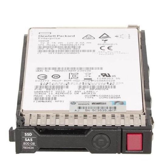 Picture of HPE 779172-B21 SAS 12GBPS 800GB Solid State Drive | Refurbished