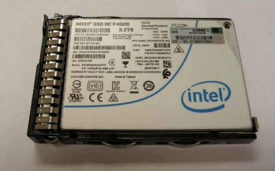 Picture of HPE 880246-001 3.2TB PCI-E 3.0 x4 NVMe Mixed Use U.2 2.5-inch Internal SSD | New Bulk Pack