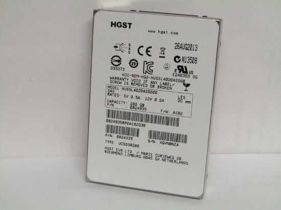 Picture of HUSML4040ASS600 Hitachi Ultrastar 400GB SAS-6GBPS 2.5inch Internal SSD | Refurbished