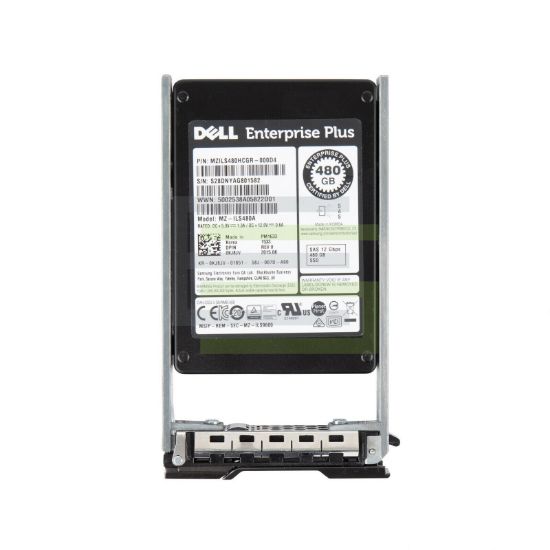 Picture of KJ8JV Dell Enterprise 480GB Read Intensive SAS 12GBPS SSD | Refurbished