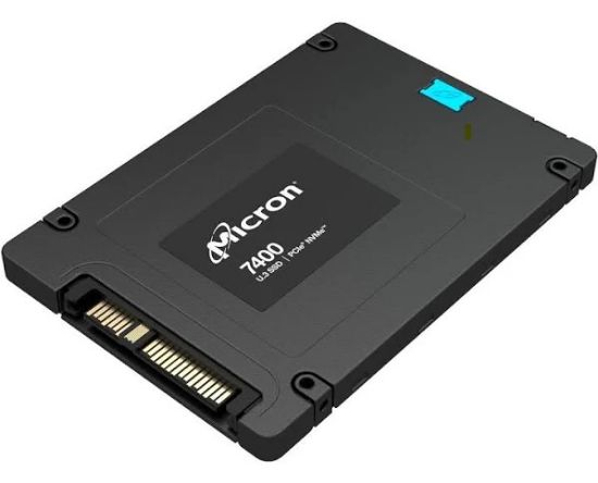 Picture of MTFDKCB3T8TDZ-1AZ1ZABYY Micron 3.84tb PCI-E Gen4 7400 Pro Series SSD | Brand New 3 Years Warranty