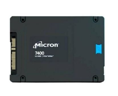 Picture of MTFDKCB7T6TDZ-1AZ1ZABYY Micron 7.68TB PCI-E Gen4 7400 Pro Series SSD | Brand New 3 Years Warranty