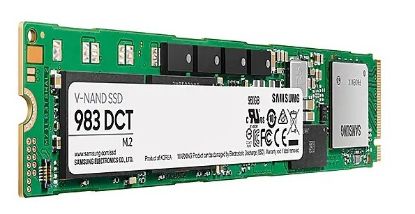 Picture of MZ-1LB9600 Samsung 983 Dct Series 960GB M.2 PCIE Express 3.0 X4 Nvme Enterprise Internal Solid State Drive | Refurbished