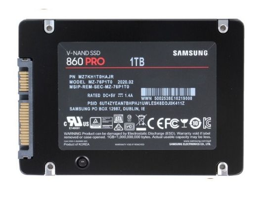 Picture of MZ-77E1T0B/AM Samsung 870 EVO 1 TB SATA-6GBPS 2.5inch Internal SSD | Brand New 3 Years Warranty