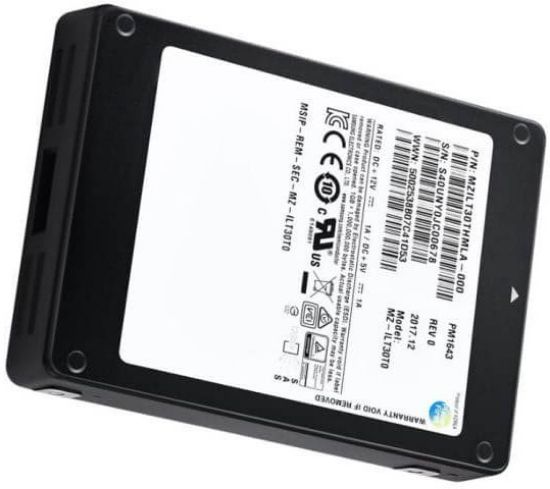 Picture of MZ-ILT1T6B Samsung 1.6TB SAS 12GBPS Pm1645a 2.5inch Hot Swap Enterprise SSD | Brand New | HPE OEM