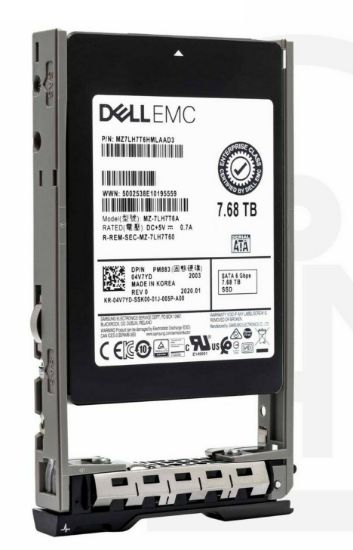 Picture of MZ7LH7T6HMLA0D3 Samsung 7.68TB SATA 6GBPS Read Intensive SSD | New Bulk Pack