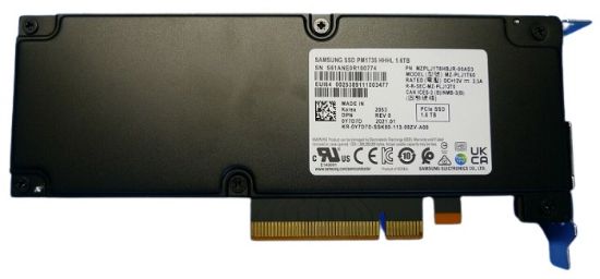 Picture of MZPLJ1T6HBJR-00AD3 Samsung PCI Express PM1643 Series 960GB SED 2.5inch Intensive M.2 Internal SSD | Refurbished