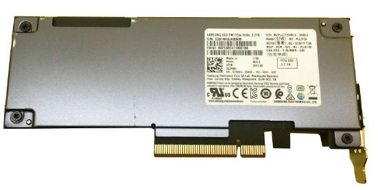 Picture of MZPLL3T2HMLS-000D3 Samsung P1725A 3.2TB (HHHL) PCIE 3.0 X8 (NVME) TCL Enterprise Internal SSD | Refurbished
