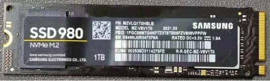 Picture of MZVLQ1T0HBLU Samsung 1TB M.2 PCI-Express 3.0 X4 (nvme) Internal SSD | Brand New 3 Years Warranty