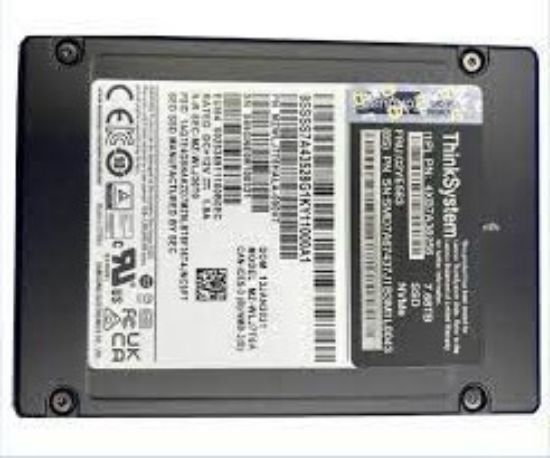 Picture of MZWLJ7T6HALA-000V7 Samsung 7.68TB PCI-E Port X2 NVME Enterprise Internal SSD | Refurbished | Lenovo OEM