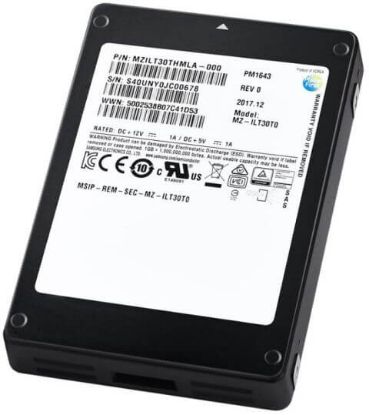 Picture of MZWLL6T4HMLS-000D3 Samsung 6.4TB PCE 2.5inch Enterprise SSD | Refurbished | Dell OEM
