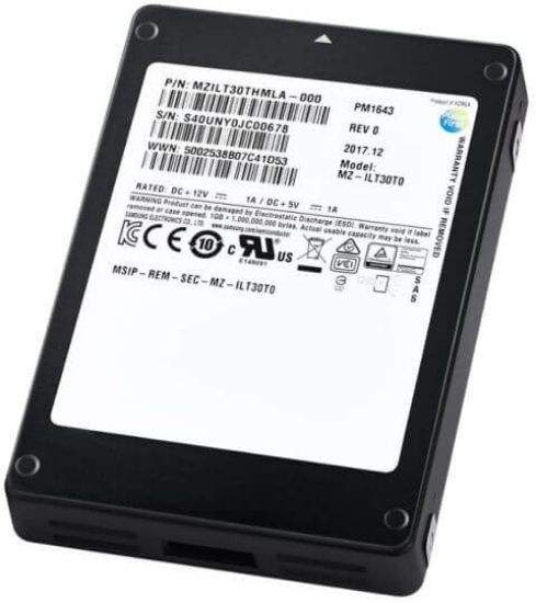 Picture of MZWLL6T4HMLS-000D3 Samsung 6.4TB PCE 2.5inch Enterprise SSD | Refurbished | Dell OEM