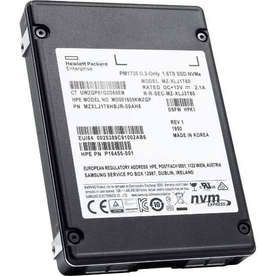 Picture of MZXLJ1T6HBJR-00AH8 Samsung 1.6TB Pm1735 PCI-E Enterprise Internal SSD | Brand New | HPE OEM