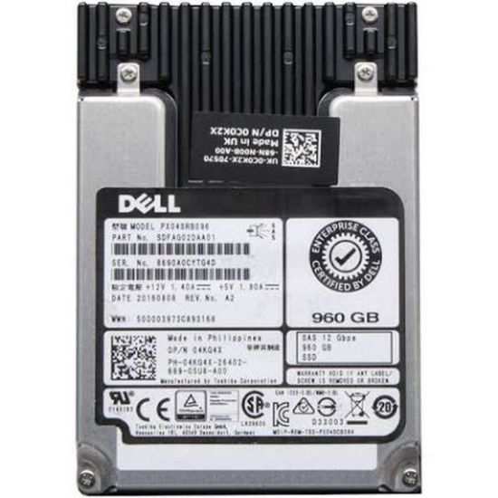 Picture of NXKHV Dell Hybrid 960GB Read Intensive MLC SAS 12GBPS Hot Swap SSD | Refurbished
