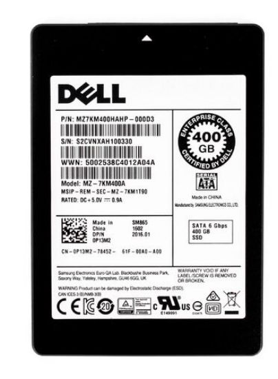 Picture of P13M2 Dell 400GB SATA 6GBPS Write Intensive SSD | Refurbished