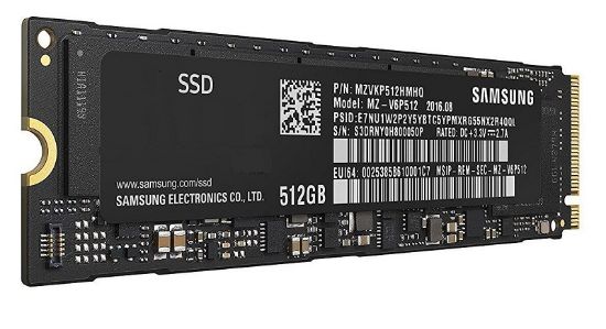Picture of Samsung MZ-V7P512 512GB 970 PRO M.2 2280 PCI-Express 3.0 X4 (NVME) SSD | Refurbished