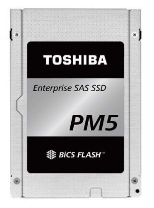 Picture of SDFBD85DAB01 Toshiba 1.92TB PM5-V Mixed use SAS 12GBPS 512E 2.5inch SSD | Refurbished