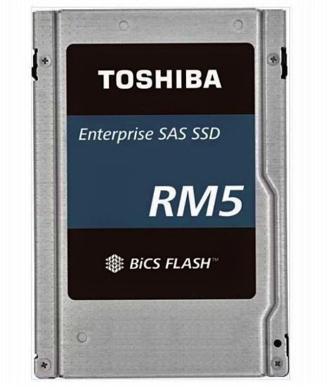 Picture of SDFGE83GEB01 Toshiba 7.68TB SAS 12GBPS Read Intensive 2.5inch Internal SSD | Refurbished