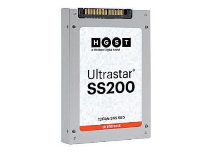 Picture of SDLL1HLR-076T-CCA1 Hitachi Ultrastar SS200 7.68TB SAS-12GBPS ISE 2.5inch Enterprise SSD | New Bulk Pack