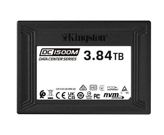 Picture of SEDC1500M/3840G Kingston 3.84TB 2.5inch U.2 SFF PCI-Express Nvme SSD | Brand New 5 Years Warranty