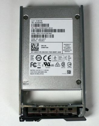 Picture of T6WNR Dell 3.84TB SATA 6GBPS Read Intensive Hot Swap Poweredge SSD | Refurbished