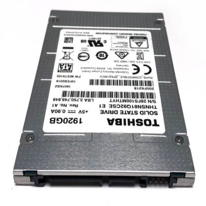 Picture of Toshiba PX05SRB192Y SAS 1.92TB 12GBPS 2.5inch Internal Hot Plug SSD | Brand New 3 Years Warranty