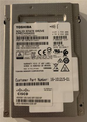 Picture of UCS-SD400G123X-EP Cisco 400GB SAS 12GBPS Enterprise Hot Swap 2.5 inch SSD | Refurbished