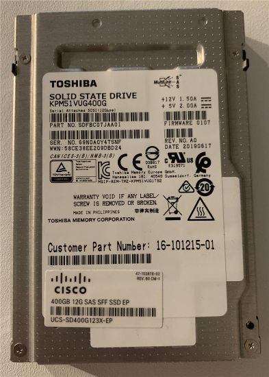 Picture of UCS-SD400G123X-EP Cisco 400GB SAS 12GBPS Enterprise Hot Swap 2.5 inch SSD | Refurbished