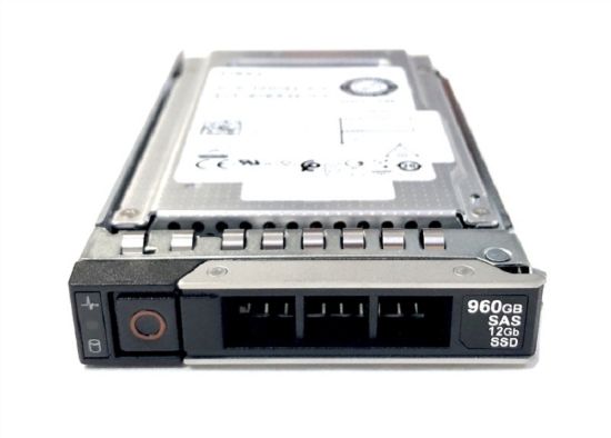 Picture of VND6F Dell 960GB SAS 12GBPS 512e Hot Plug Read Intensive SSD With Tray | Refurbished