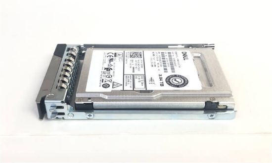 Picture of W8J71 Dell 3.84TB Mix Use MLC SAS 12GBPS 512N 2.5Inch Hot Plug Solid State Drive For 14G Poweredge Server | Brand New