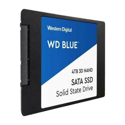 Picture of Western Digital WDS400T2B0A Blue 3d Nand SATA 4TB 2.5inch 7mm Internal SSD | New Bulk Pack