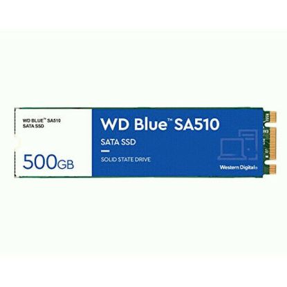 Picture of Western Digital WDS500G3B0B 500GB SATA-6GBPS M.2 Internal SSD | New Bulk Pack