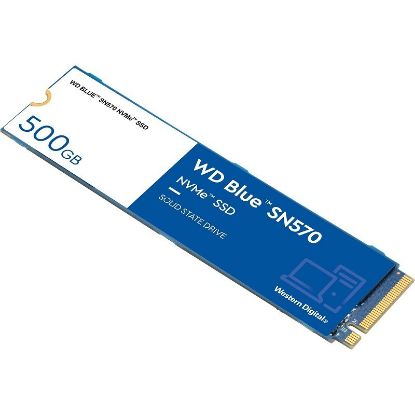 Picture of Western Digital WDS500G3B0C 500GB WD Blue SN570 NVME 4.0 X4 M.2 2280 SSD | Brand New 3 Years Warranty
