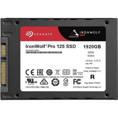 Picture of ZA1920NX10001 Seagate Ironwolf Pro 125 1.92TB SATA-6GBPS 2.5inch SSD | Brand New 3 Years Warranty