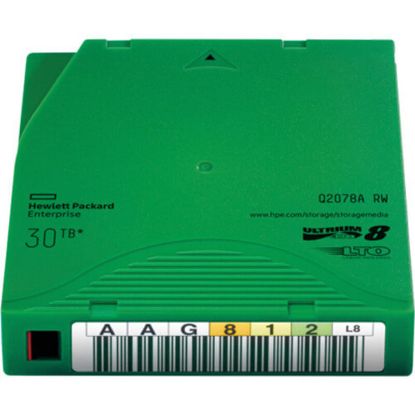 Picture of ​Q2078A HP LTO 8 Tre-Writable 12TB/30TB Data Cartridge Tape Drive | New Bulk Pack
