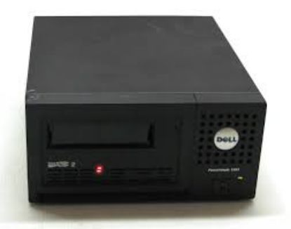 Picture of 0UG210 Dell 200/400GB LTO-2 SCSI/LVD PV110T External HH Tape Drive. New Bulk Pack.