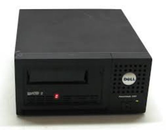 Picture of 0UG210 Dell 200/400GB LTO-2 SCSI/LVD PV110T External HH Tape Drive. New Bulk Pack.