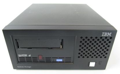 Picture of 3580-S43 IBM 800/1600GB LTO-4 SAS External Tape Drive. Refurbished.