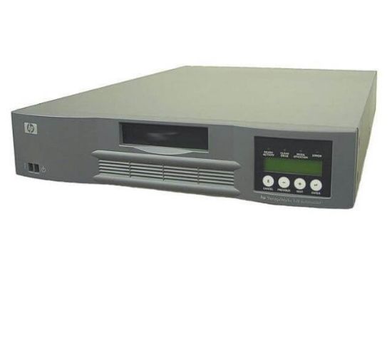 Picture of 391206-002 HP 3.2/6.4TB LTO-3 Storageworks 1/8 Ultrium 960 Tape Autoloader. New Bulk Pack.