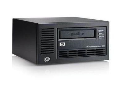 Picture of 693398-001 HP 800/1600GB LTO-4 Ultrium 1840 SAS External FH Tape Drive. Refurbished.