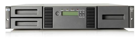 Picture of BL542A HP 36TB/72TB LTO-5 Ultrium 3000 MSL2024 FC 1DRV/24Slots Tape Library. Refurbished.
