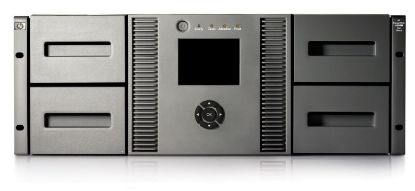 Picture of BL543A HP 72TB/144TB LTO-5 Ultrium 3000 MSL4048 FC 2DRV/48SLOTS Tape Library. Refurbished.