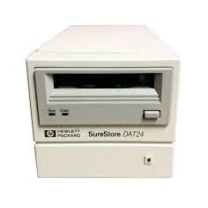 Picture of C1556C HP SureStore 12GB/24GB External DDS 3 DAT 24e Single Ended Narrow SCSI 2 Tape Drive | Refurbished