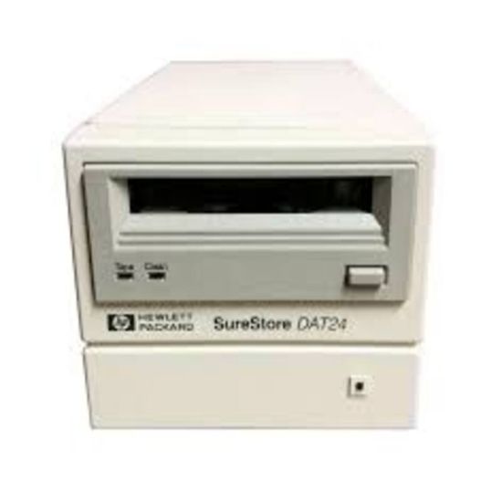 Picture of C1556C HP SureStore 12GB/24GB External DDS 3 DAT 24e Single Ended Narrow SCSI 2 Tape Drive | Refurbished